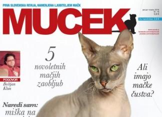 Prva številka revije Mucek v letu 2016 že na prodajnih mestih!