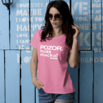 POZOR HUDA MAČKA mucek ROZA W